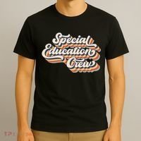 Vintage Special Education Crew Sped Squad Special Ed Teacher T-Shirt thumb 3