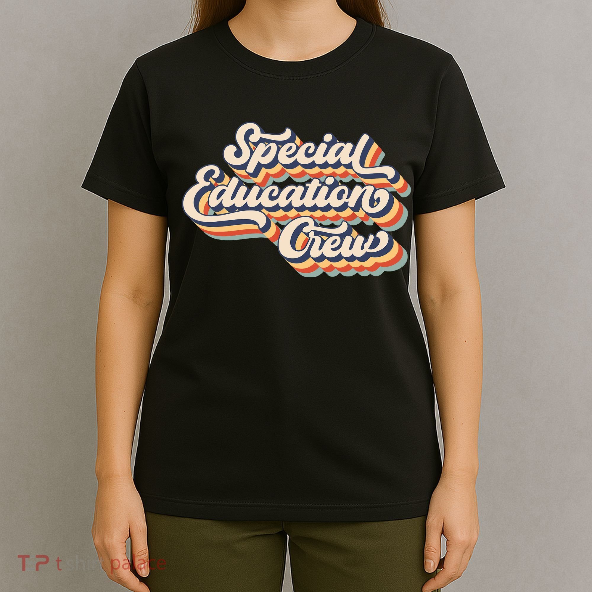 Vintage Special Education Crew Sped Squad Special Ed Teacher T-Shirt