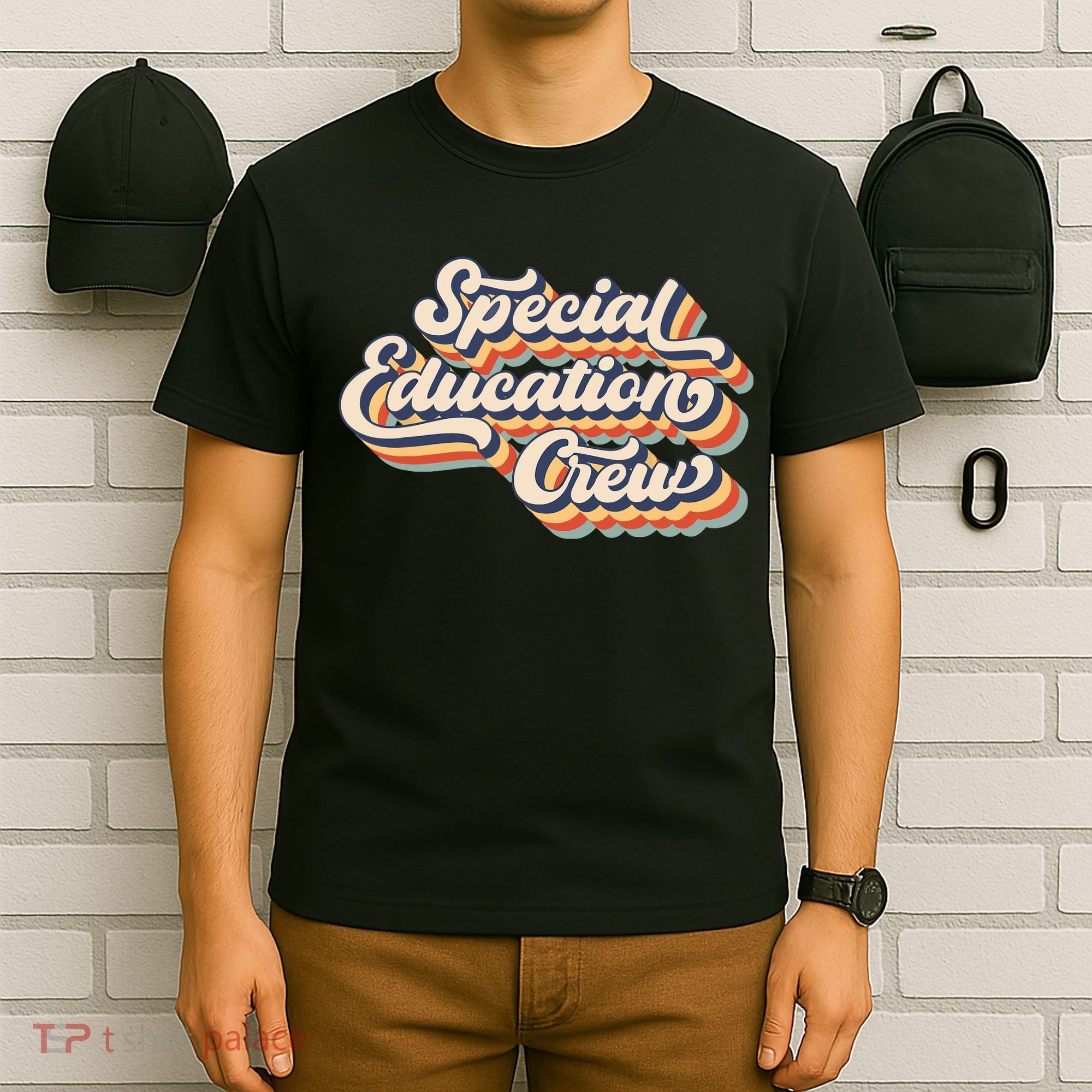 Vintage Special Education Crew Sped Squad Special Ed Teacher T-Shirt