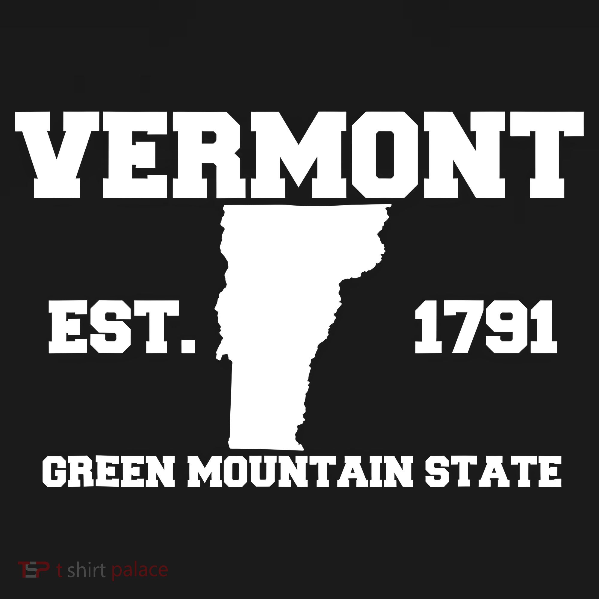 Vermont Souvenir Est 1791 Green Mountain For Men Women Kids Women's Tank Top