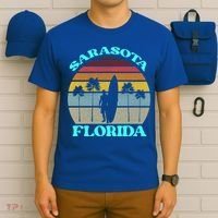 Vintage Sarasota Florida Summer Travel 80s Beach Souvenirs Gift T-Shirt thumb 6