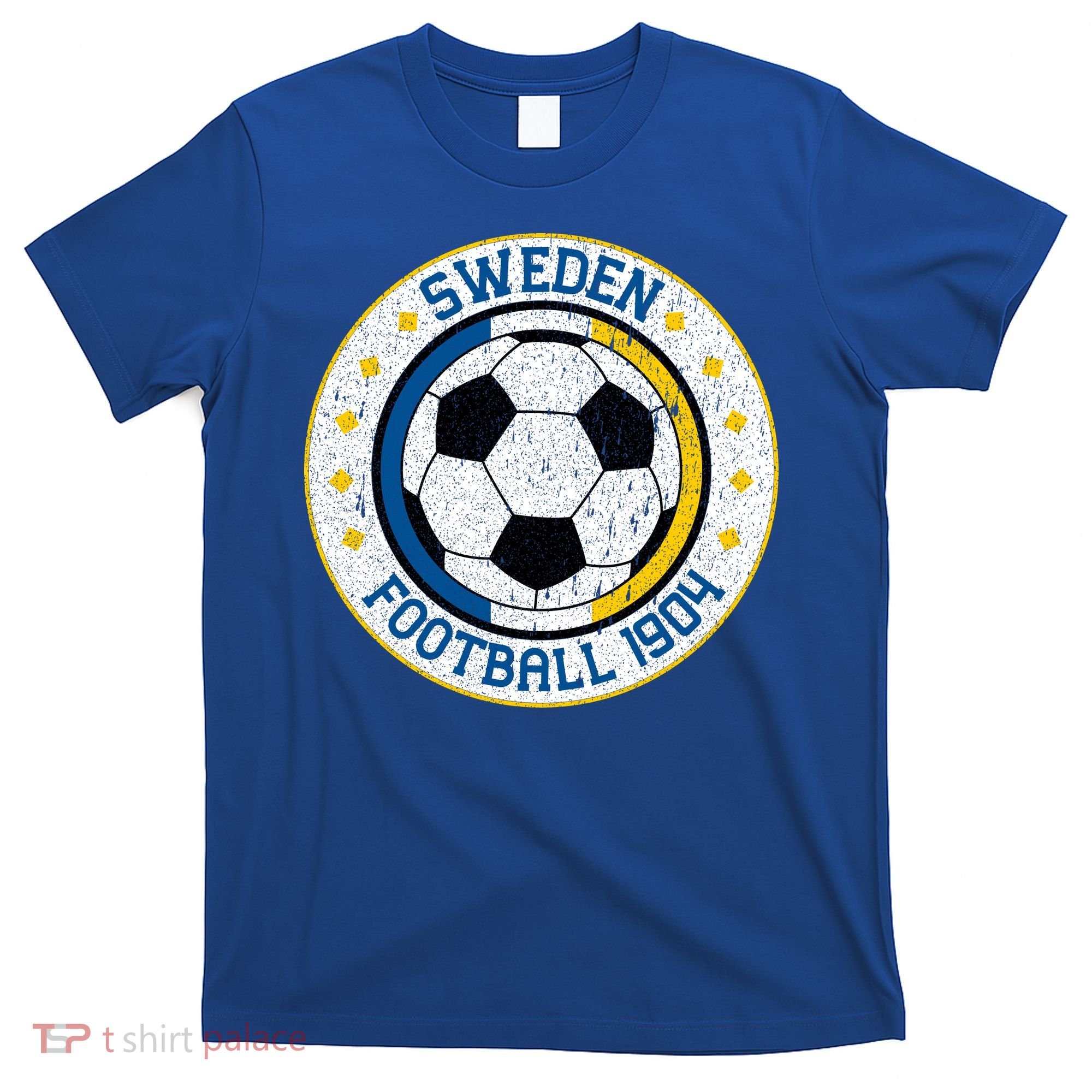 Vintage Sweden Football 1904 Soccer Fan Apparel T-Shirt