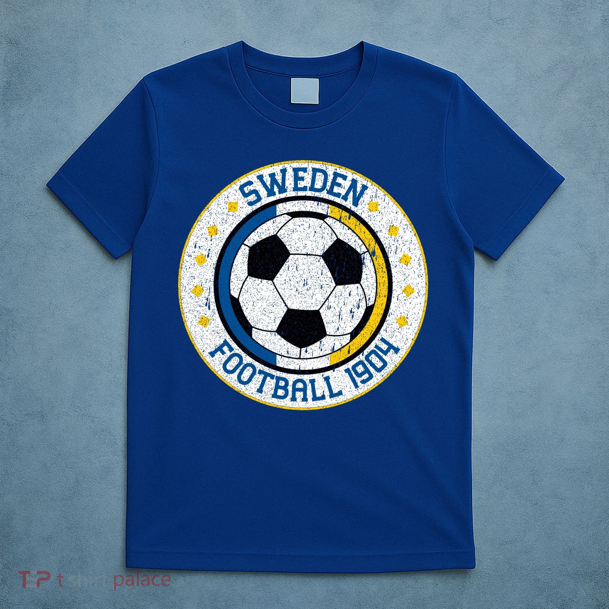 Vintage Sweden Football 1904 Soccer Fan Apparel T-Shirt