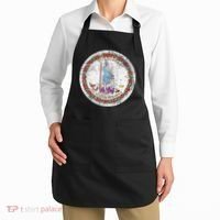 VIRGINIA STATE FLAG SEAL RICHMOND NORFOLK Apron thumb 2