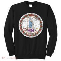 VIRGINIA STATE FLAG SEAL RICHMOND NORFOLK Sweatshirt thumb 0