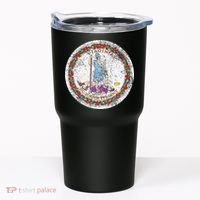 VIRGINIA STATE FLAG SEAL RICHMOND NORFOLK Tumbler thumb 0