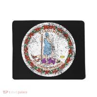 VIRGINIA STATE FLAG SEAL RICHMOND NORFOLK Mousepad thumb 0