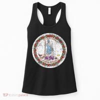 VIRGINIA STATE FLAG SEAL RICHMOND NORFOLK Women's Tank Top thumb 0