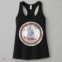 VIRGINIA STATE FLAG SEAL RICHMOND NORFOLK Women's Tank Top thumb 3