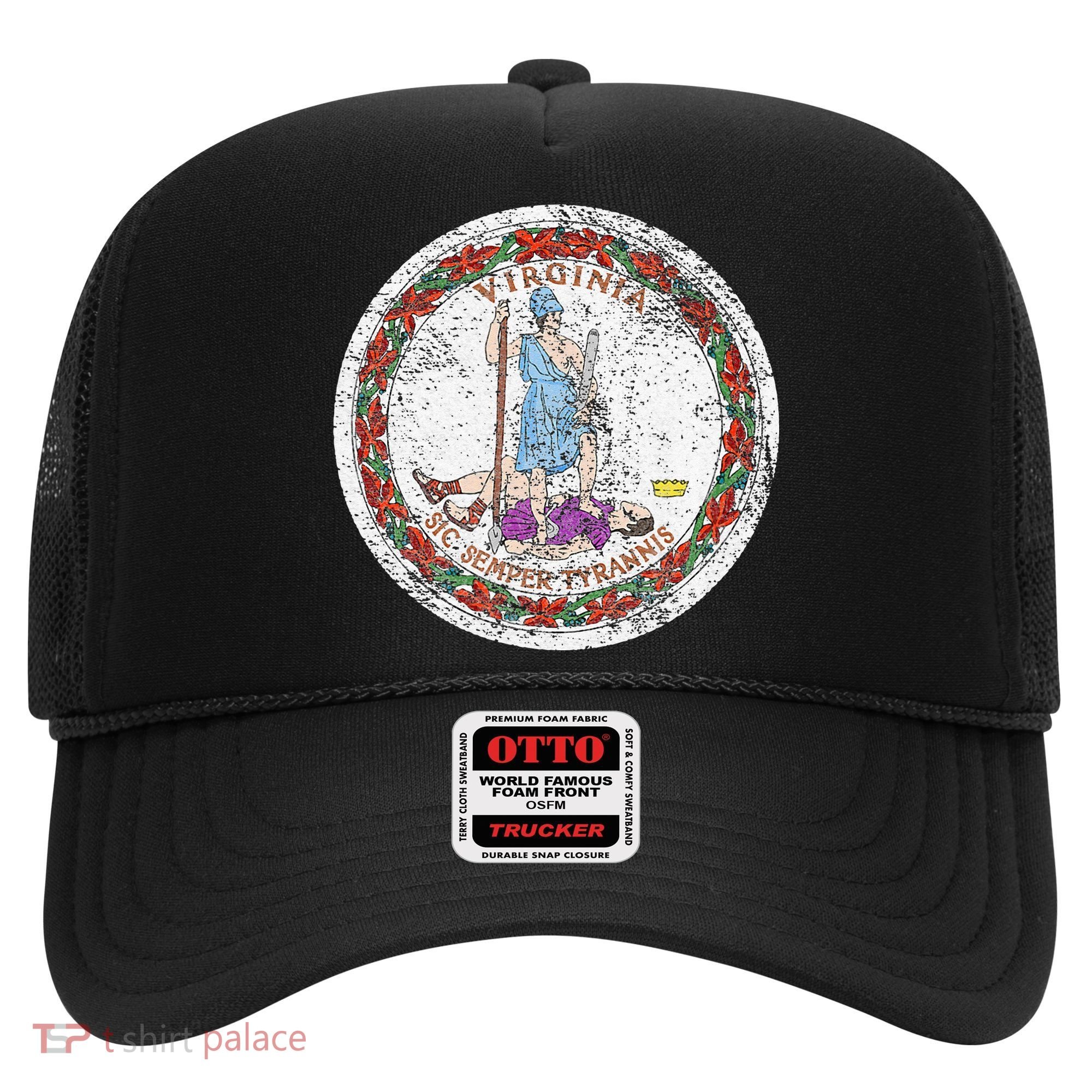 VIRGINIA STATE FLAG SEAL RICHMOND NORFOLK Hat