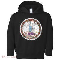 VIRGINIA STATE FLAG SEAL RICHMOND NORFOLK Toddler Hoodie thumb 0