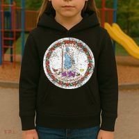 VIRGINIA STATE FLAG SEAL RICHMOND NORFOLK Kids Hoodie thumb 3