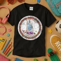 VIRGINIA STATE FLAG SEAL RICHMOND NORFOLK Kids T-Shirt thumb 3