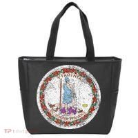 VIRGINIA STATE FLAG SEAL RICHMOND NORFOLK Tote Bag thumb 0