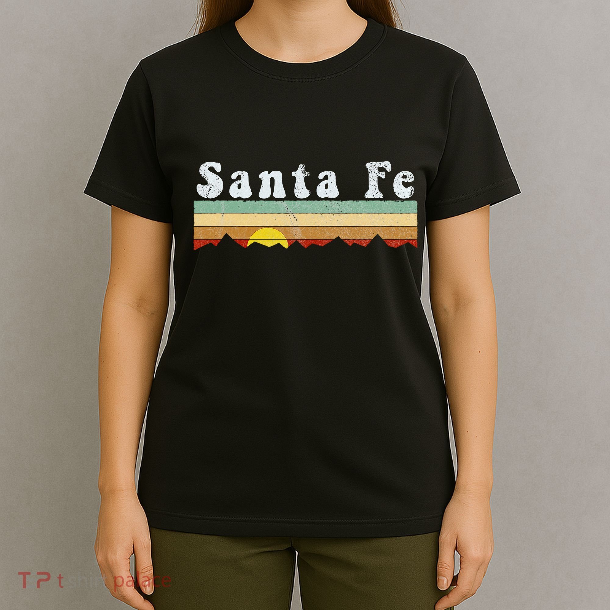 Vintage Santa Fe New Mexico Retro Gift T-Shirt