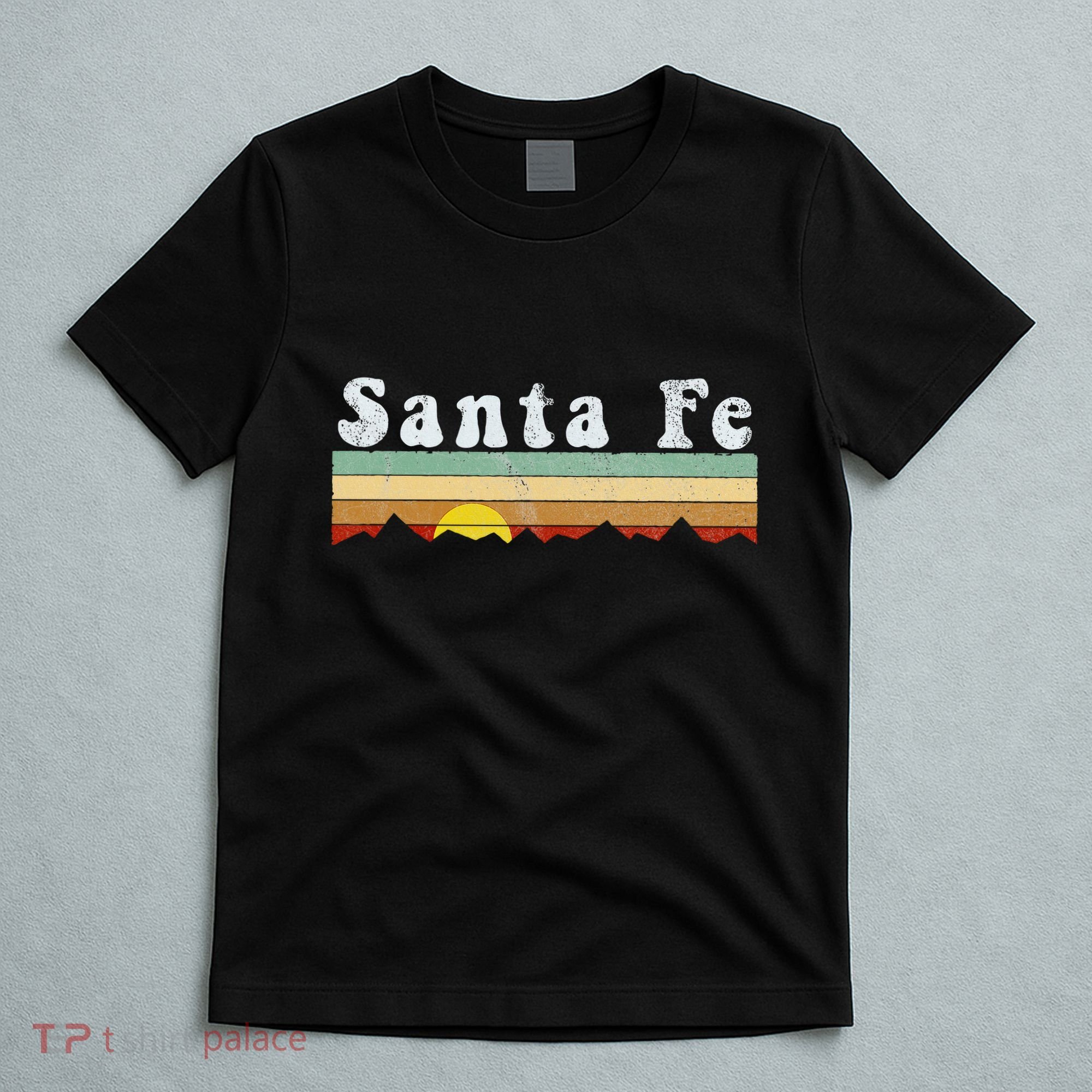 Vintage Santa Fe New Mexico Retro Gift T-Shirt