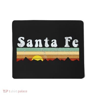 Vintage Santa Fe New Mexico Retro Gift Mousepad