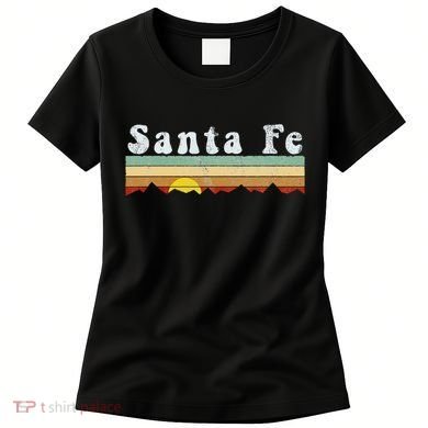 Vintage Santa Fe New Mexico Retro Gift Women's T-Shirt