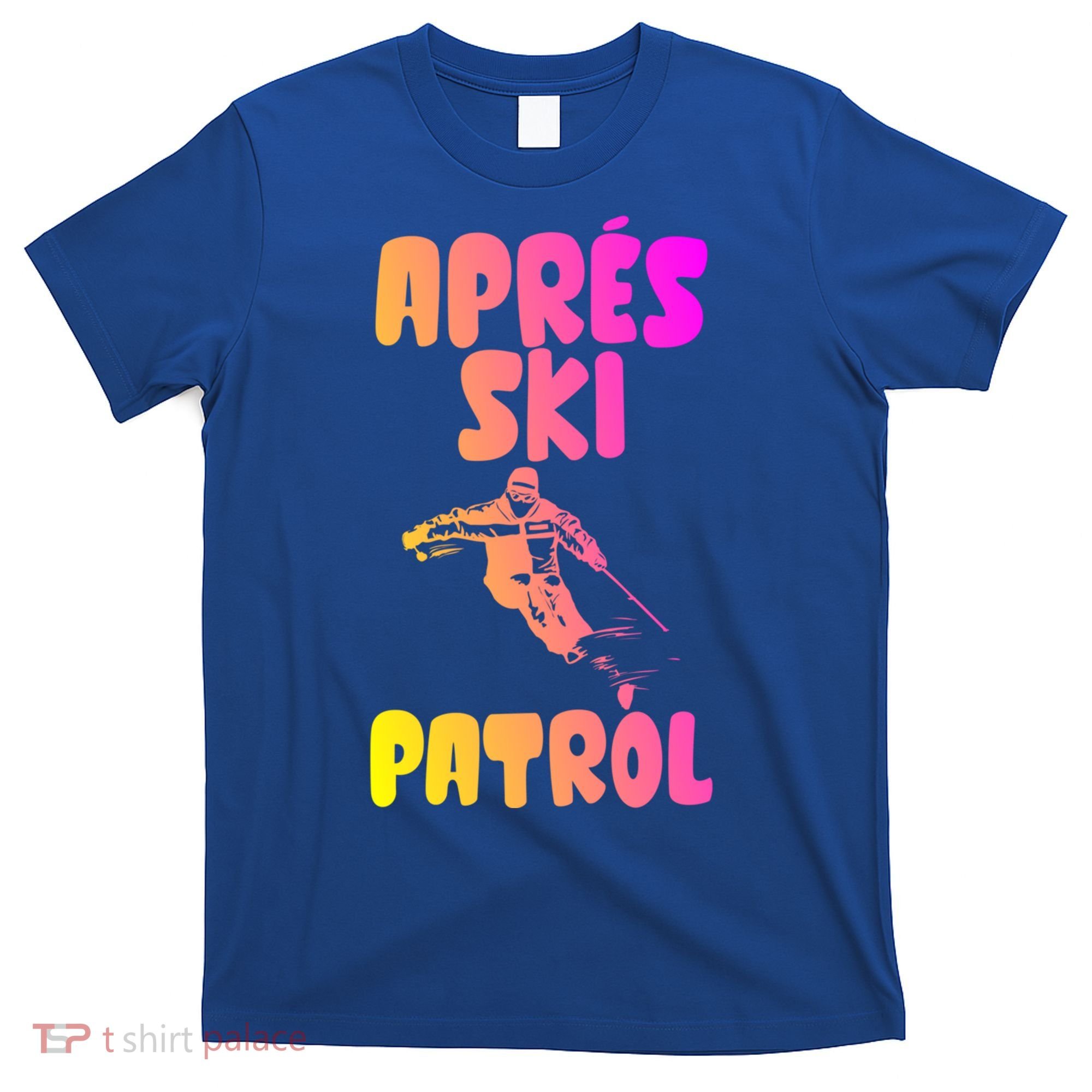 Vintage Skiing Funny Gift Retro Apres Vintage 80s Ski Patrol Cool Gift T-Shirt