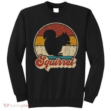 Vintage Squirrel Funny Retro Sweatshirt