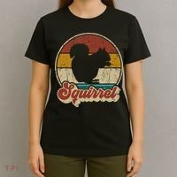 Vintage Squirrel Funny Retro T-Shirt thumb 4