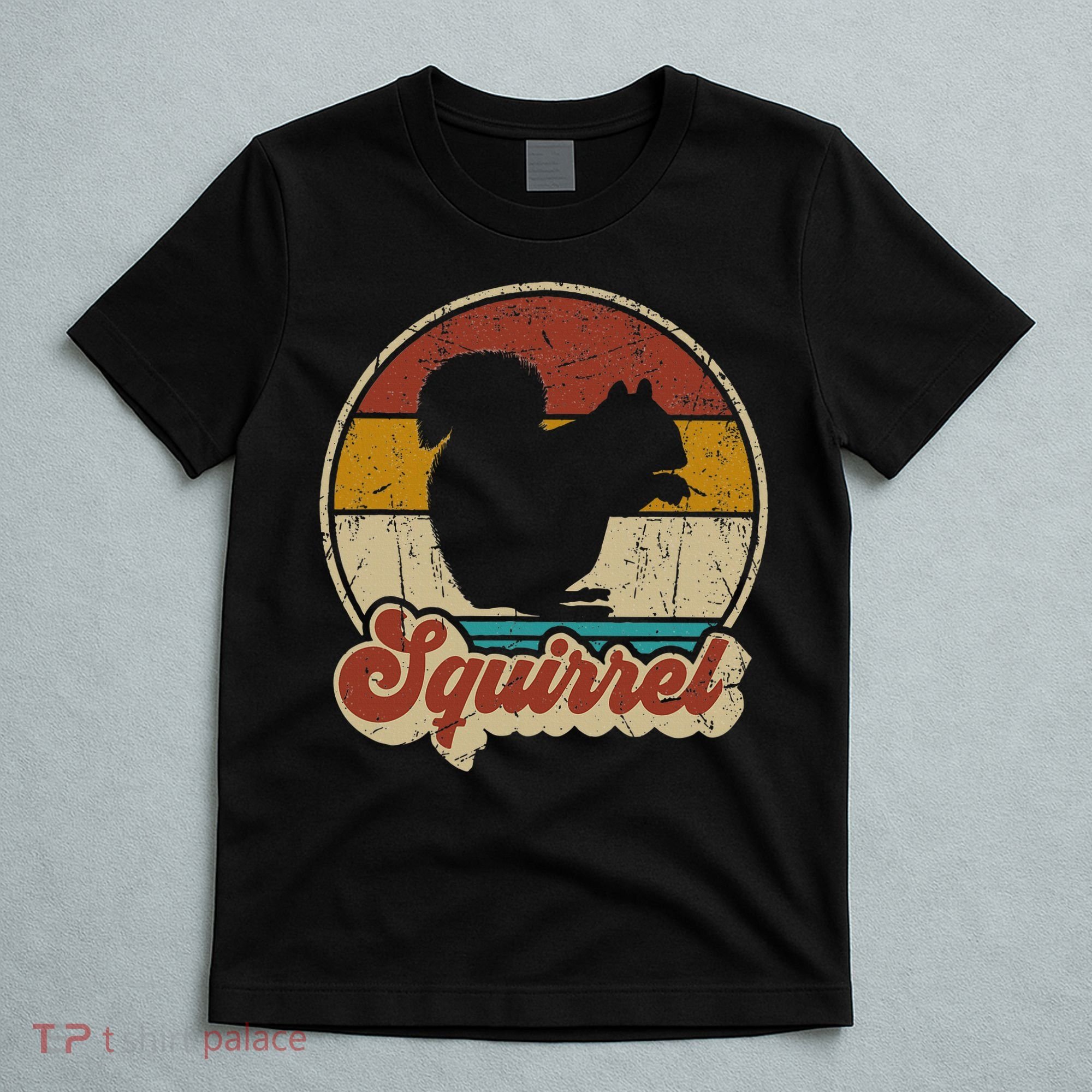 Vintage Squirrel Funny Retro T-Shirt