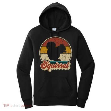 Vintage Squirrel Funny Retro Women's Hoodie