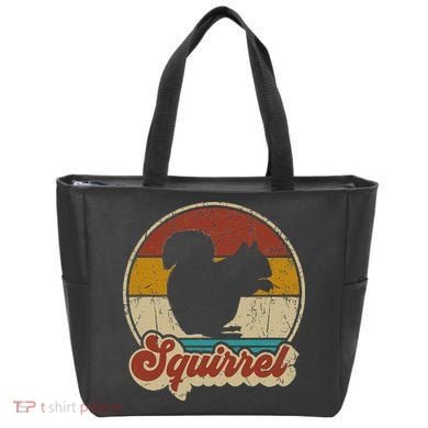 Vintage Squirrel Funny Retro Tote Bag