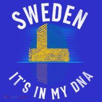 Vintage Sweden Flag It Is In My Dna Swedish Gift T-Shirt thumb 7