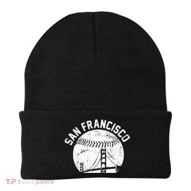Vintage San Francisco Skyline SF Baseball Beanie