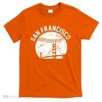 Vintage San Francisco Skyline SF Baseball T-Shirt thumb 0