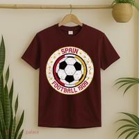 Vintage Spain Football 1909 Soccer Emblem T-Shirt thumb 2