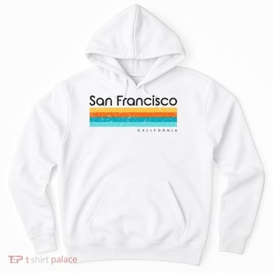 Vintage San Francisco California Ca Retro Hoodie
