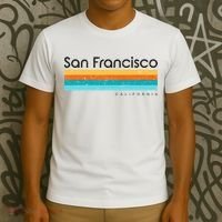 Vintage San Francisco California Ca Retro T-Shirt thumb 3