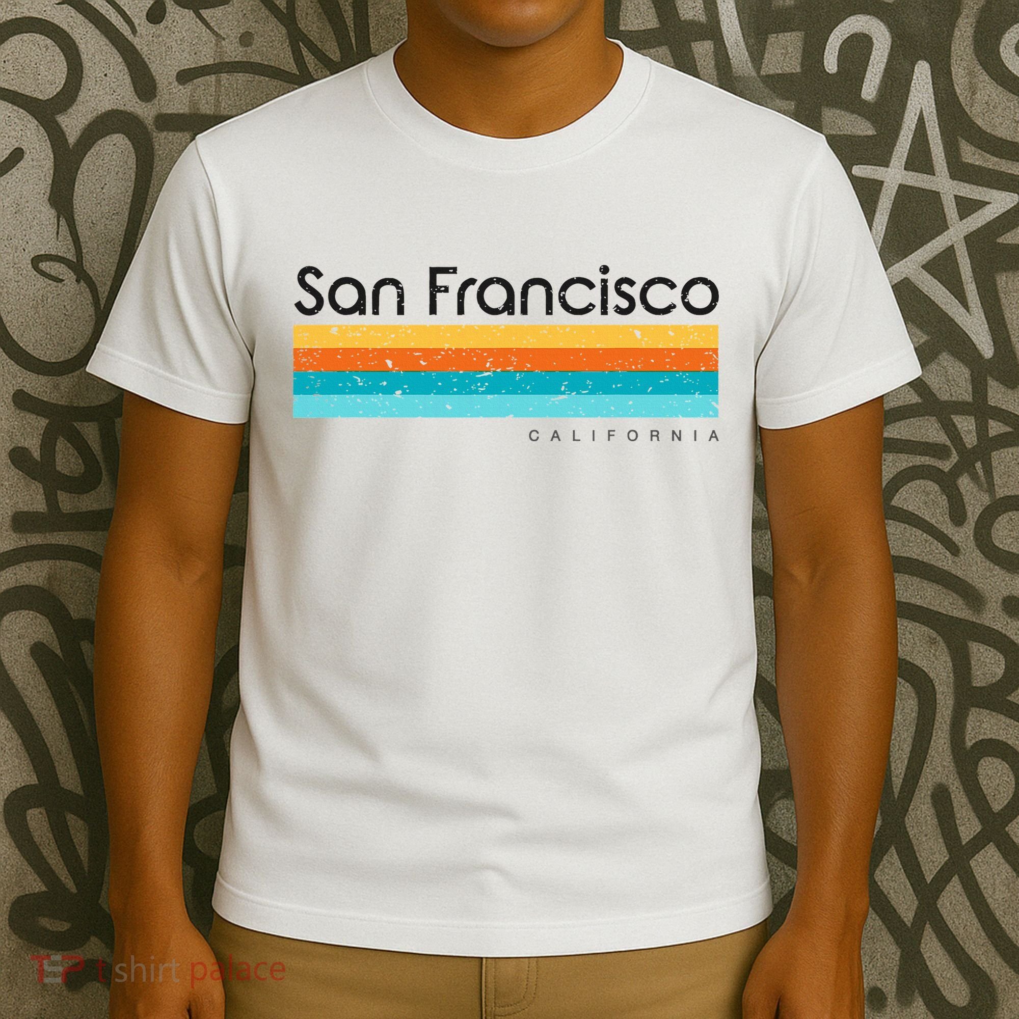 Vintage San Francisco California Ca Retro T-Shirt