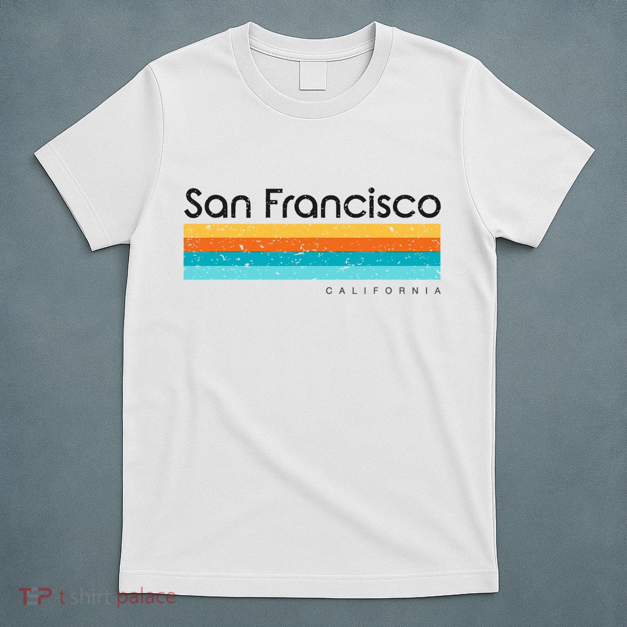 Vintage San Francisco California Ca Retro T-Shirt