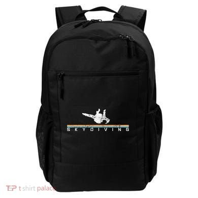 Vintage Skydiving Gift Retro Parachuting Skydiver Backpack