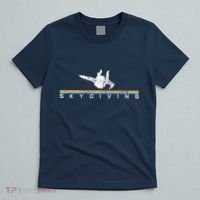 Vintage Skydiving Gift Retro Parachuting Skydiver T-Shirt thumb 5