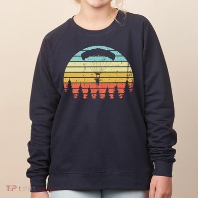 Vintage Skydiving Gift Retro Parachuting Skydiver Women's Sweatshirt