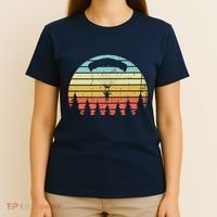 Vintage Skydiving Gift Retro Parachuting Skydiver T-Shirt thumb 4