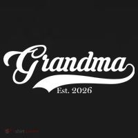 Varsity Style Grandma EST 2026 Long Sleeve Shirt thumb 2