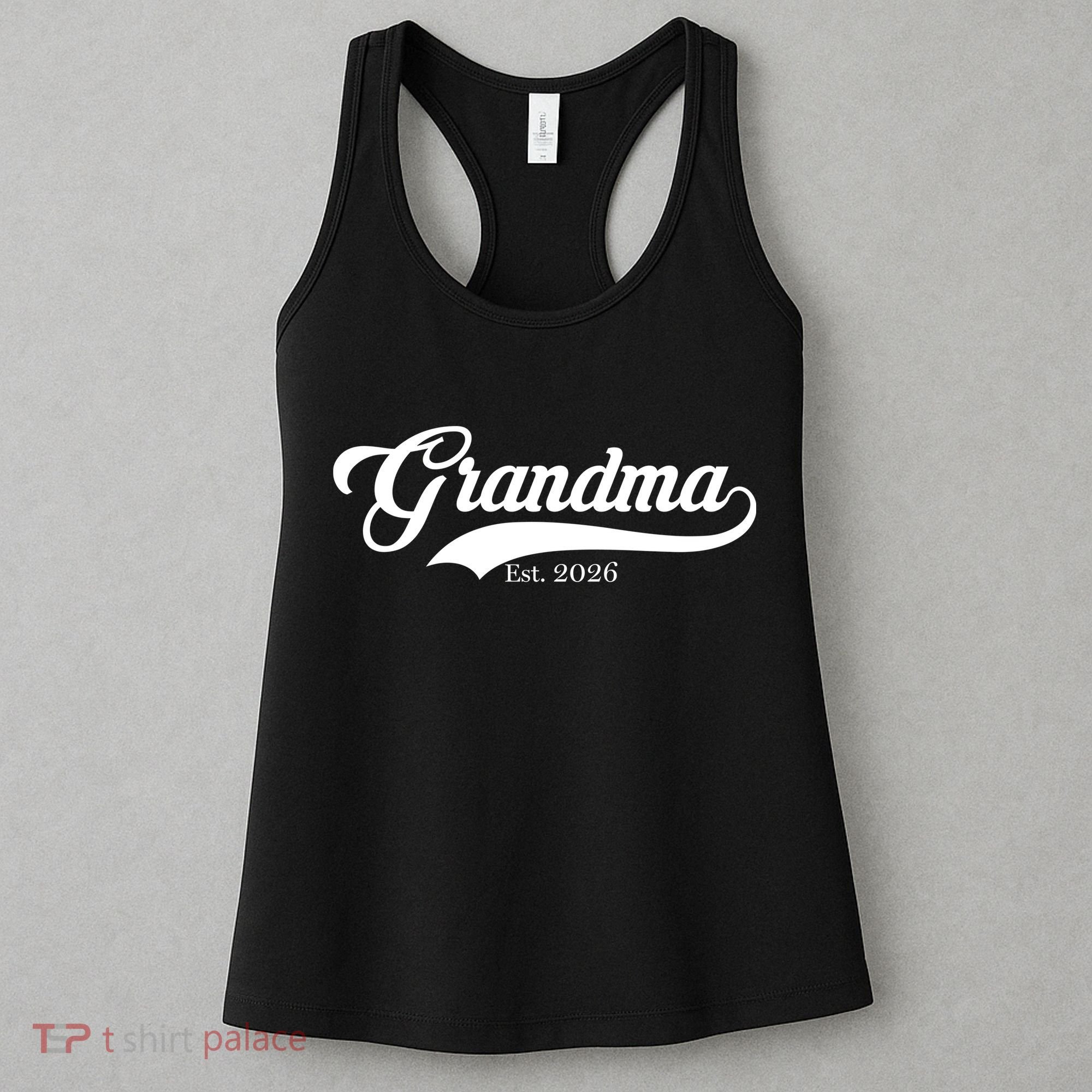 Varsity Style Grandma EST 2026 Women's Tank Top
