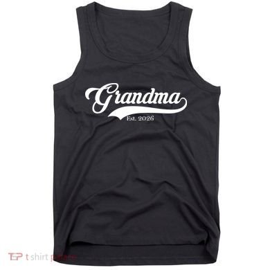 Varsity Style Grandma EST 2026 Tank Top