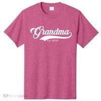 Varsity Style Grandma EST 2026 T-Shirt thumb 0