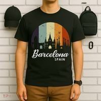 Vintage Spain Gift Spain Gift Barcelona T-Shirt thumb 6