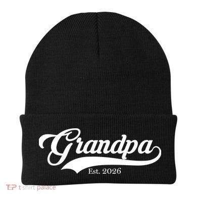Varsity Style Grandpa EST 2026 Beanie