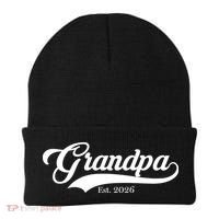 Varsity Style Grandpa EST 2026 Beanie thumb 0