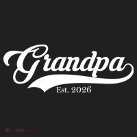 Varsity Style Grandpa EST 2026 Hat thumb 2