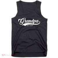 Varsity Style Grandpa EST 2026 Tank Top thumb 0