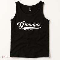 Varsity Style Grandpa EST 2026 Tank Top thumb 2